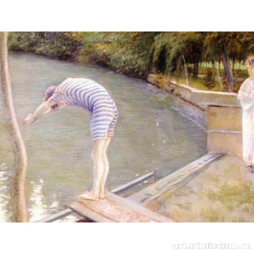 Купальщики. Берег реки Йерр