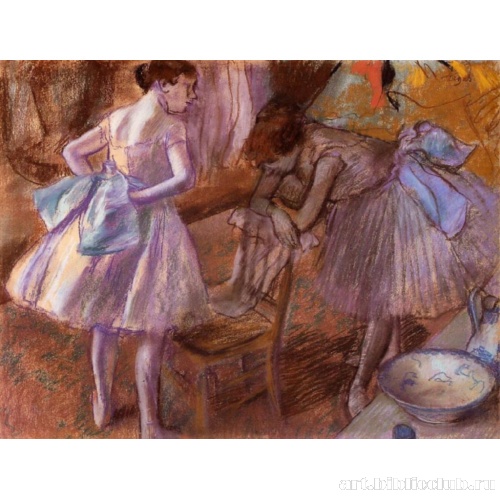 Две балерины в раздевалке