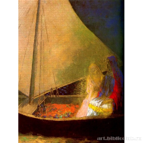 Двое влюбленных в лодке