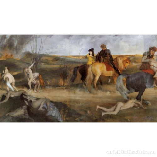 Сцены войны в средние века