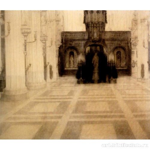 Брюгге. Интерьер церкви Нотр-Дам