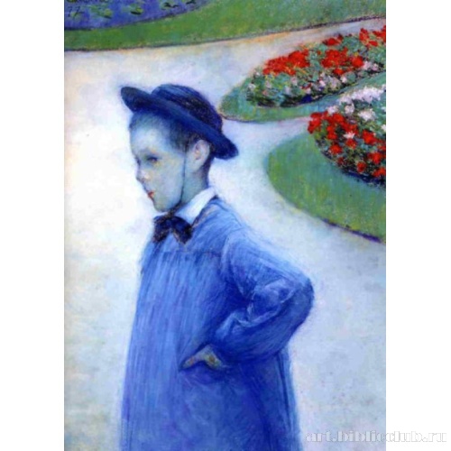 Камилла Даурелл в Парке в Йерр