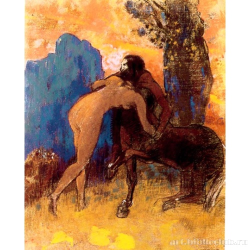 Борьба женщины с кентавром