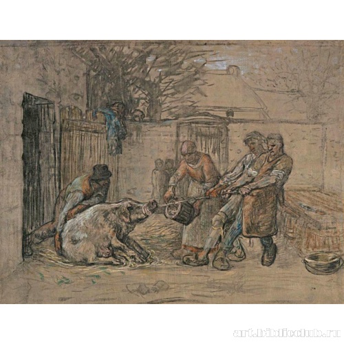 Режут свинью