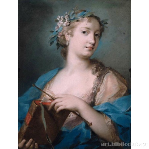 Портрет женщины в лавровом венке