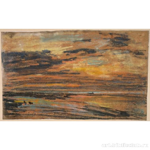 Закат на пляже