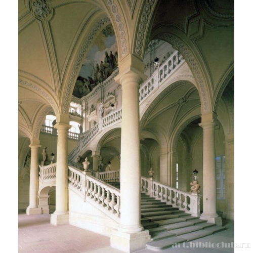 Парадная лестница, марш вестибюля