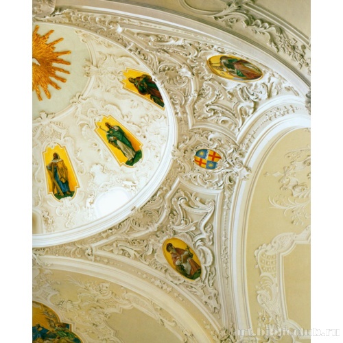 Приходская церковь Св. Петра. Интерьер, фрагмент свода