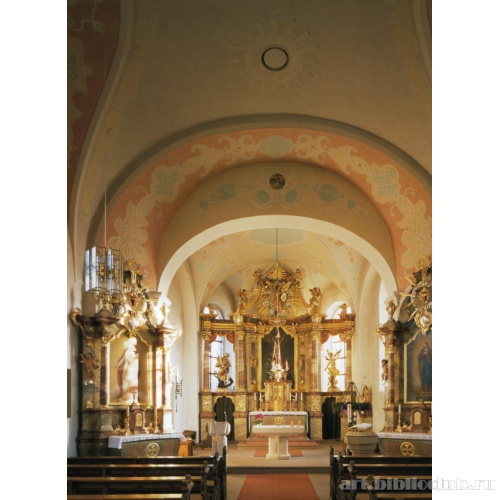 Приходская церковь в Михелау. Интерьер