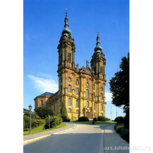 Церковь Фирцейнхайлиген. Вид на главный фасад