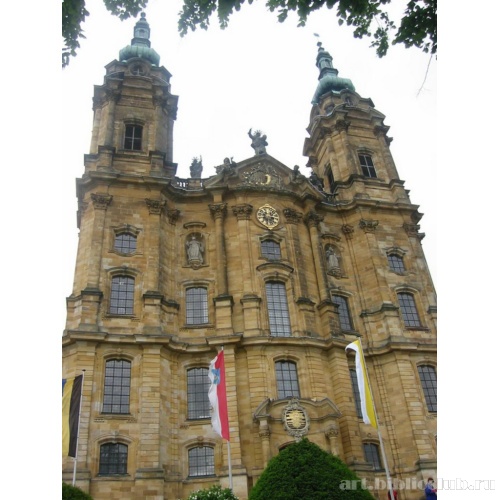 Церковь Фирцейнхайлиген. Главный фасад, фрагмент