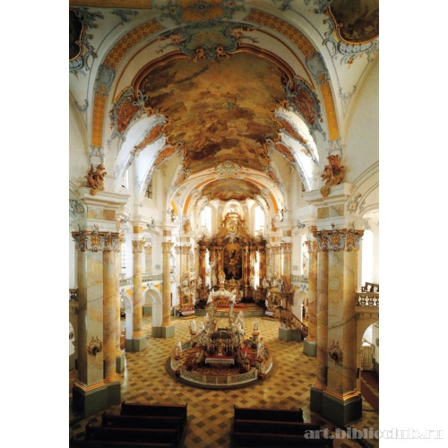 Церковь Фирцейнхайлиген. Интерьер