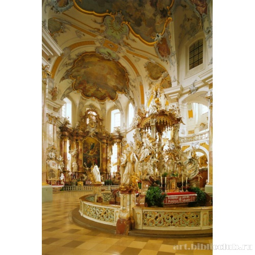 Центральный алтарь, фрагмент