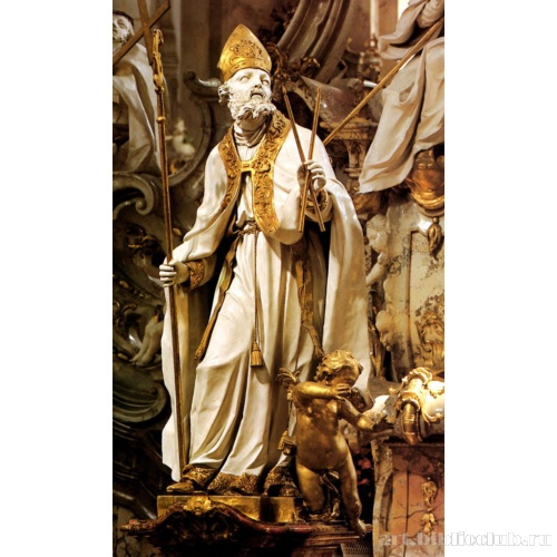 Центральный алтарь. Св. Блазиус (св. Василий)