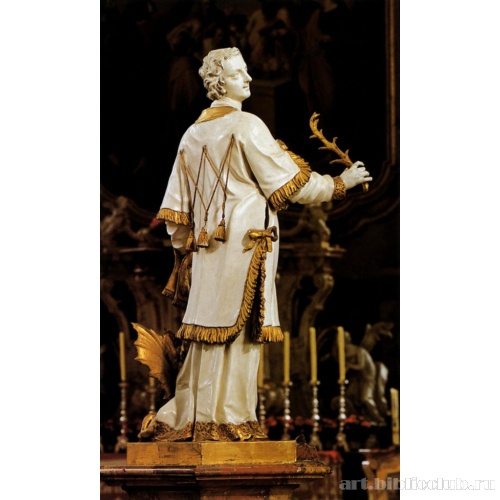 Центральный алтарь. Св. Кирияк (лат. Доминик)