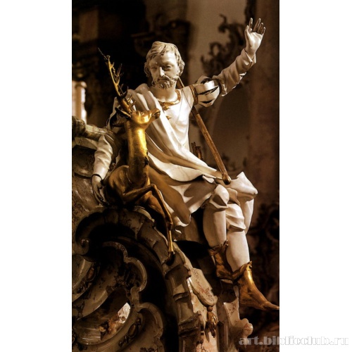 Центральный алтарь. Св. Евстахий