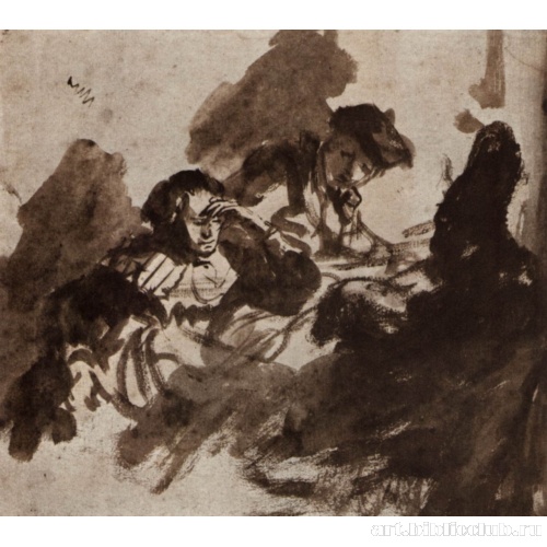 Общество при свете свечи