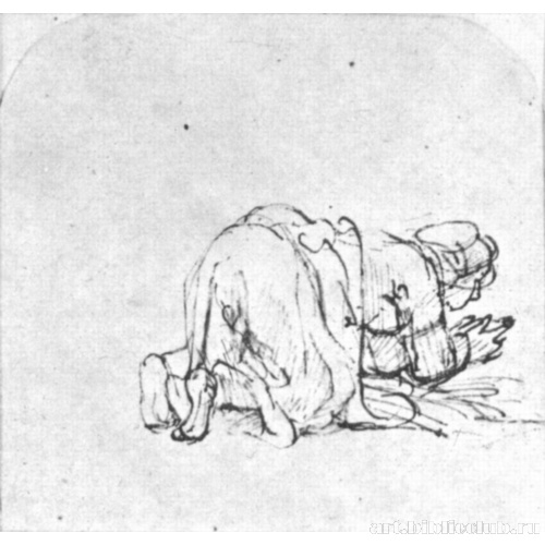 Этюд для жены Маноя