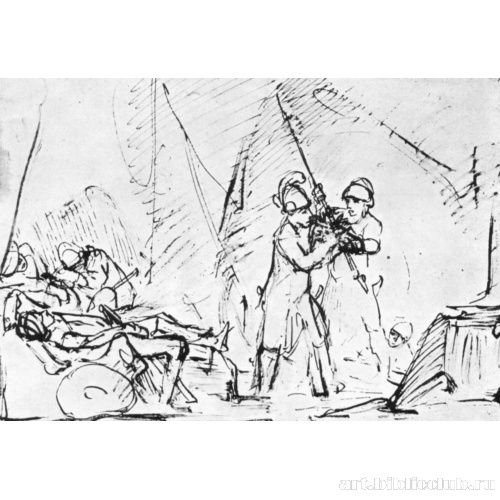 Давид препятствует Авессалому в убийстве Саула