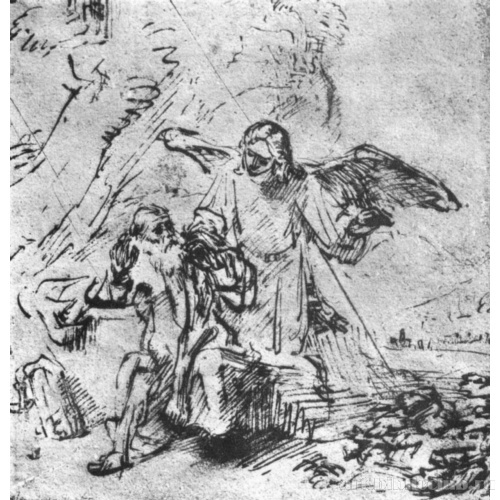 Илия и ангел в пустыне