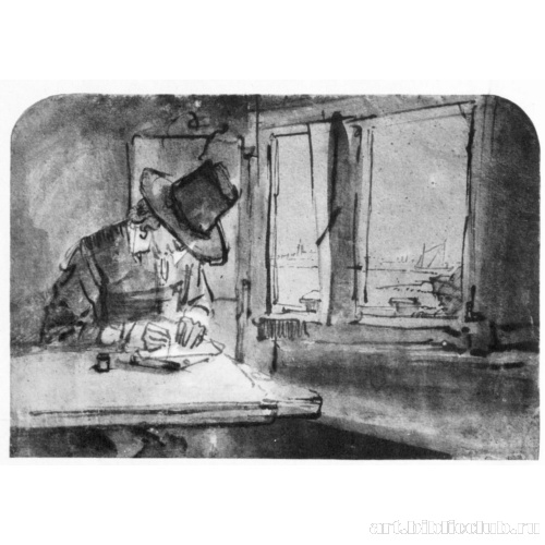 Пишущий Ян Сикс