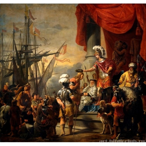 Эней при дворе Латина