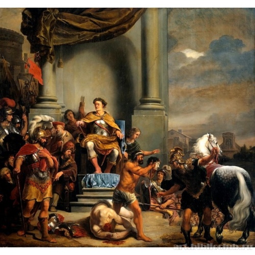 Консул Тит Манлий Торкват приказывает обезглавить своего сына