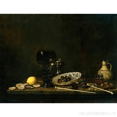 Натюрморт с трубками и кувшином