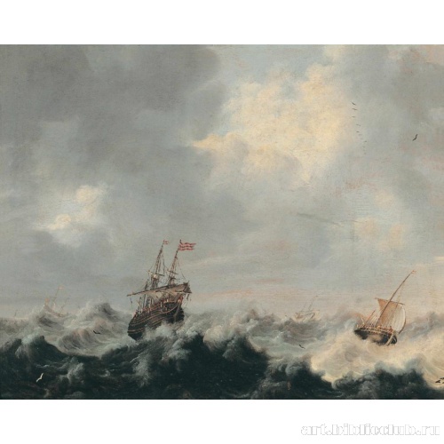 Буря на море