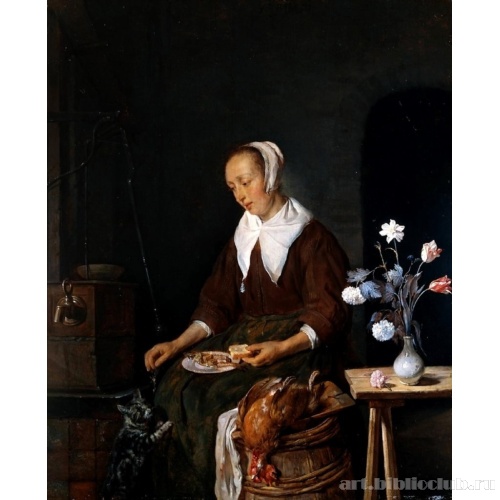 Завтрак кошки