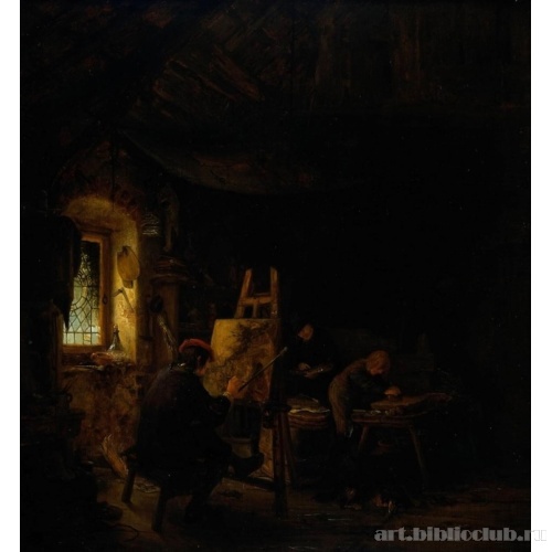 В мастерской художника