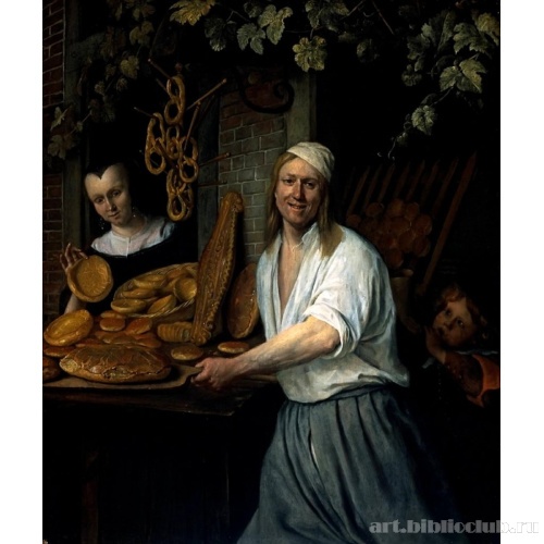 Лейденский булочник Аренд Остварт и его жена Катарина Кейзерсварт