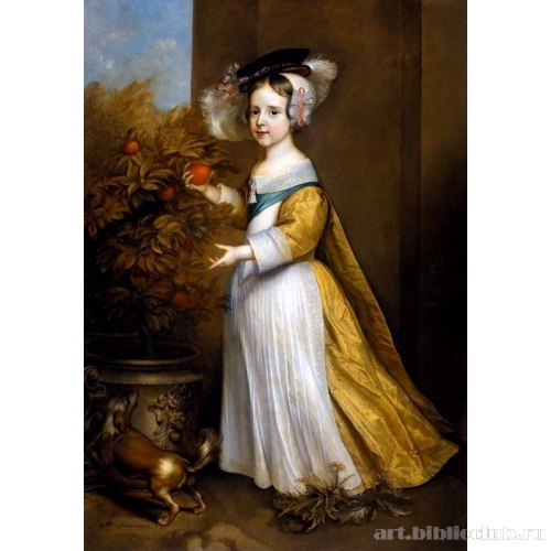 Принц Виллем Третий Оранский в детском возрасте