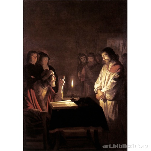 Христос перед первосвященником