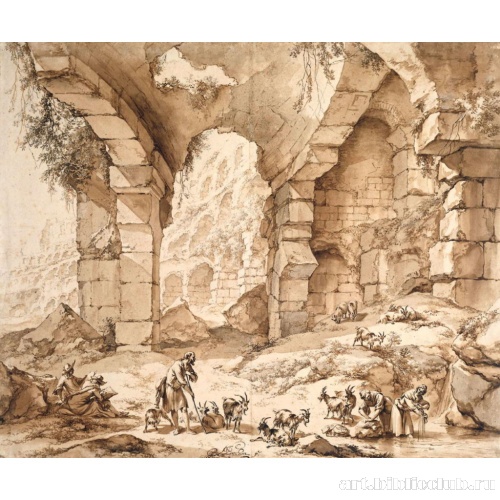 Вид Колизея в Риме