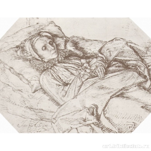 Женщина на смертном одре