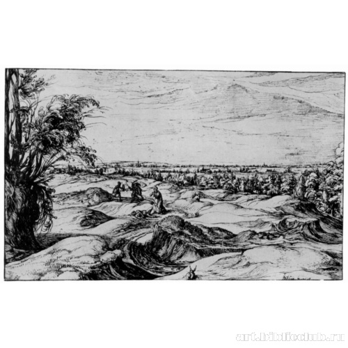 Пейзаж с нападением разбойников