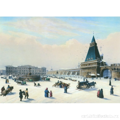 Вид Лубянской площади