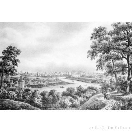 Вид Москвы с Воробьевых гор