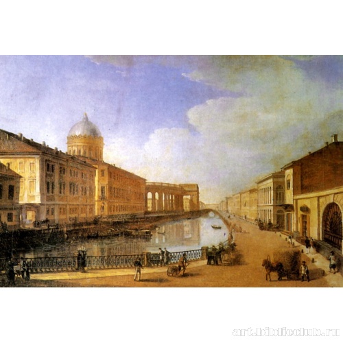 Екатерининский канал. Вид на Казанский собор и Казанский мост