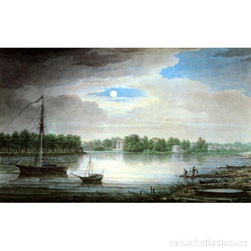 Вид на Елагин остров