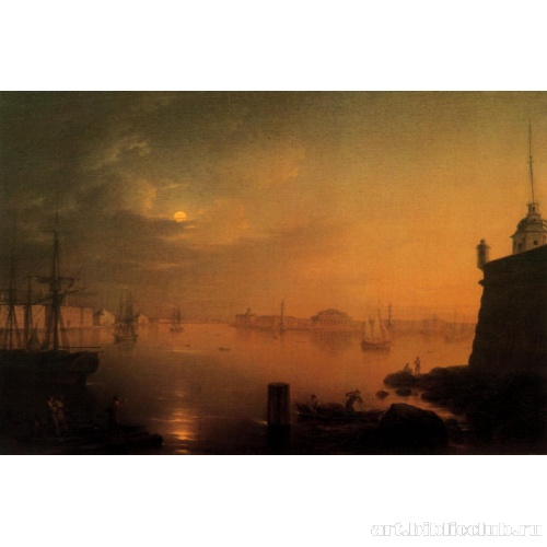 Лунная ночь в Петербурге