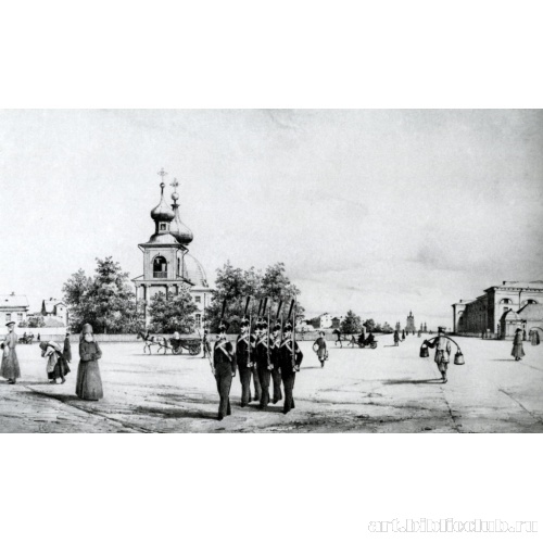Троицкая площадь на Петербургской стороне