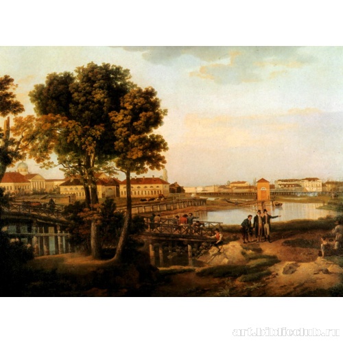 Вид с Петровского острова в Петербурге