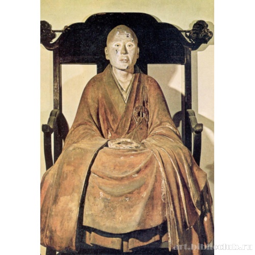 Статуя дзэнского священника Мусо Кокуси