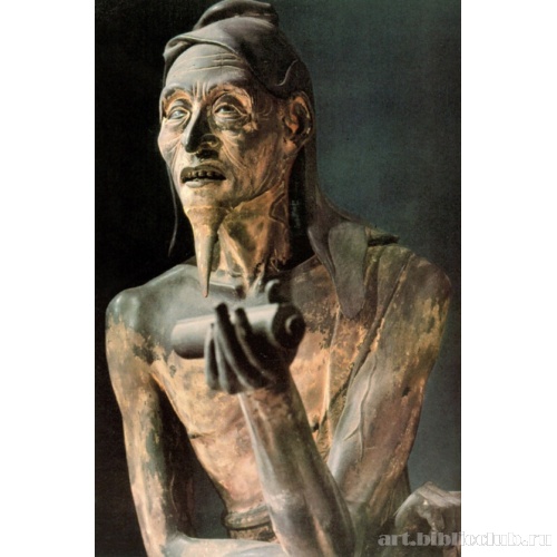 Статуя проповедника Басу Сэннина