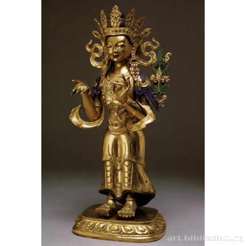 Скульптура «Стоящий бодхисаттва» («Цзоксоху-дури»)