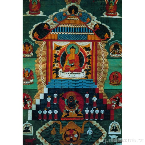Шэгэмэни Бурхан (Будда Шакьямуни и пуджа-дэвата)