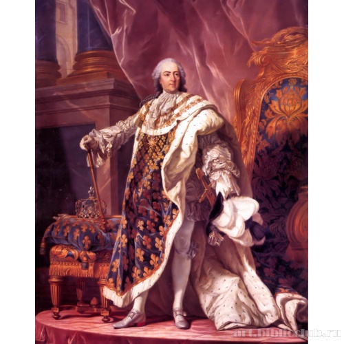 Портрет Людовика XV