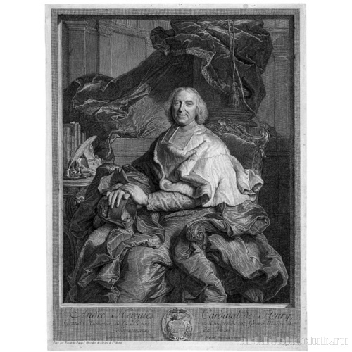 Портрет кардинала Андре-Эркюля де Флери